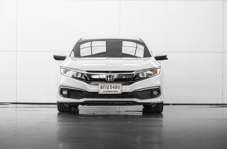 Honda Civic 2019 1.8 EL i-VTEC Sedan เบนซิน ไม่ติดแก๊ส เกียร์อัตโนมัติ ขาว รูปที่ 4