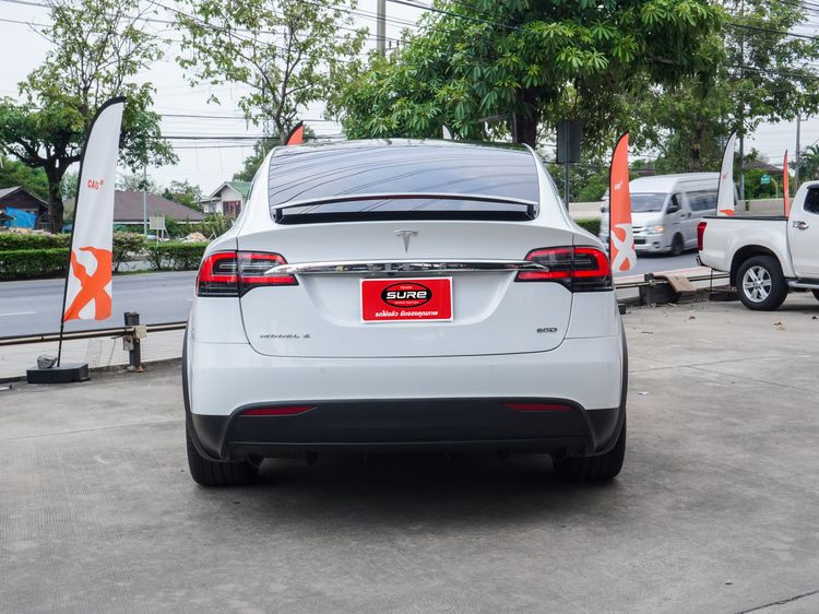 Tesla Model-X 2018 Performance 4WD Sedan ไฟฟ้า ไม่ติดแก๊ส เกียร์อัตโนมัติ ขาว รูปที่ 4