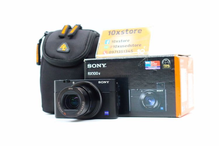 Sony RX100 Mark 5 ​ สภาพสวย​ ริ้วรอยบ้างเล็กน้อย มี wifi​ พกพาง่าย​  - ID24060008