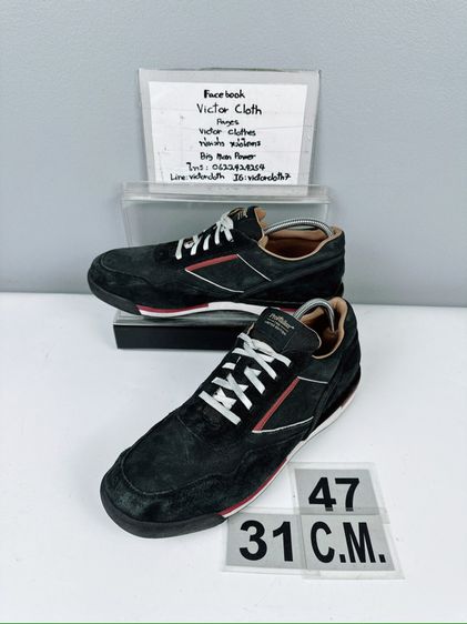 รองเท้า Rockport Sz.13us47eu31cm สีดำ รุ่นPro Walker7100 Limited Edition สีดำ ออกแบบมาเดินสบายเท้า สภาพสวยมากไม่ขาดซ่อม ใส่ลำลองหล่อ