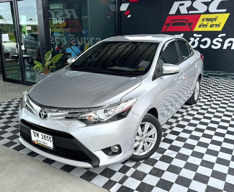 Toyota Vios 2016 1.5 G Sedan เบนซิน ไม่ติดแก๊ส เกียร์อัตโนมัติ บรอนซ์เงิน