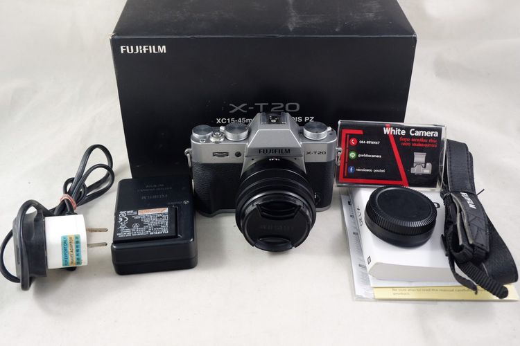 Fujifilm กล้องมิลเลอร์เลส ไม่กันน้ำ Fuji XT20 + เลนส์ 15-45 OIS PZ 