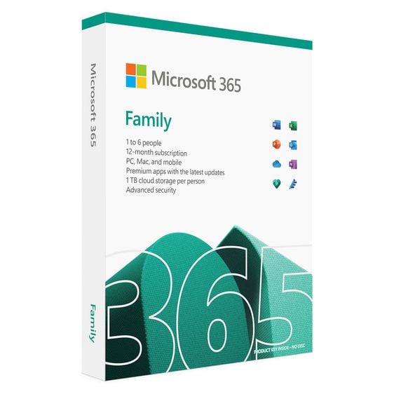 ซอฟแวร์ Microsoft 365 Family