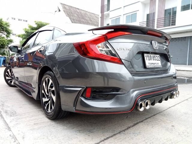 Honda Civic 2020 1.8 EL i-VTEC Sedan เบนซิน ไม่ติดแก๊ส เกียร์อัตโนมัติ เทา รูปที่ 4
