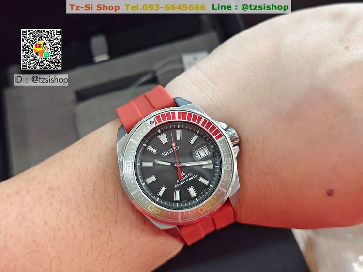 SEIKO PROSPEX Zimbe No.9 Samurai Limited Editions ฉลามวาฬตัวที่ 9 รุ่น SRPD13K รูปที่ 6