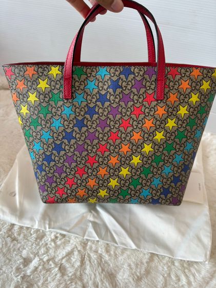 กระเป๋าGucci Stars mini Tote Handbag Bag รูปที่ 7