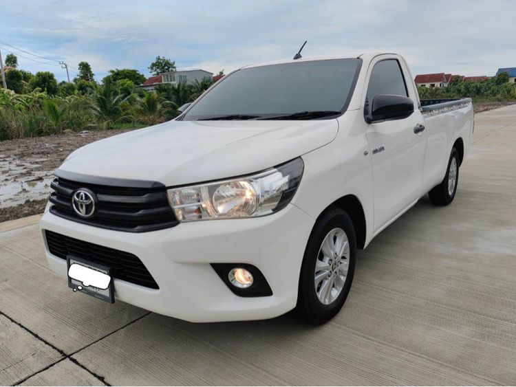 Toyota Hilux Revo 2019 2.4 J Plus Pickup ดีเซล เกียร์ธรรมดา ขาว