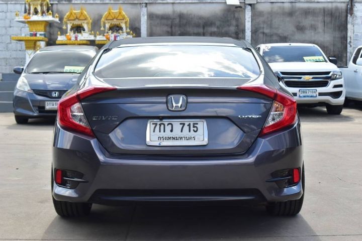 Honda Civic 2018 1.8 EL i-VTEC Sedan เบนซิน ไม่ติดแก๊ส เกียร์อัตโนมัติ เทา รูปที่ 2