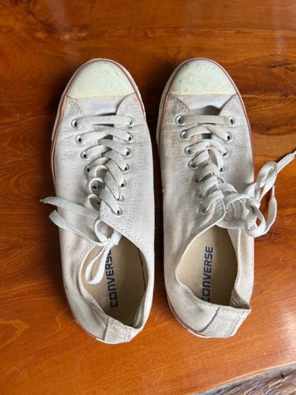 Converse รองเท้าผ้าใบ ผ้า UK 10 | EU 44 2/3 | US 10.5 ขาว รองเท้ามือสอง แท้ เบอร์ 10