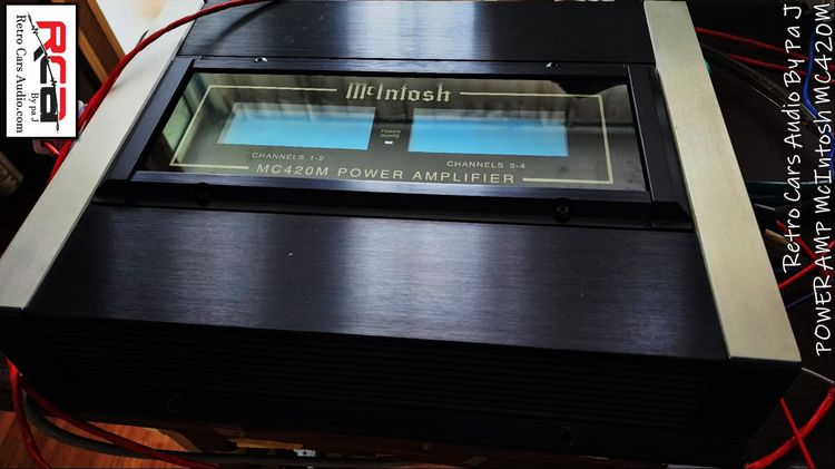 McIntosh MC420M เพาเวอร์แอมป์ รูปที่ 2