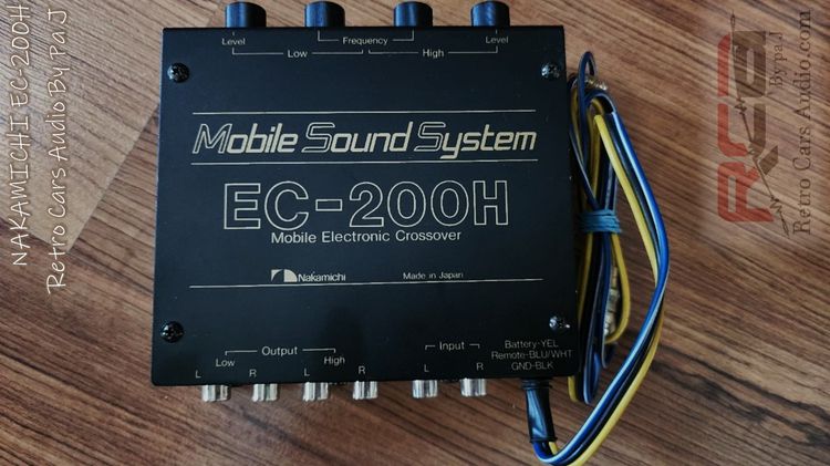 EC-200H นากามิชิ เครื่องเสียงรถยนต์ รูปที่ 4