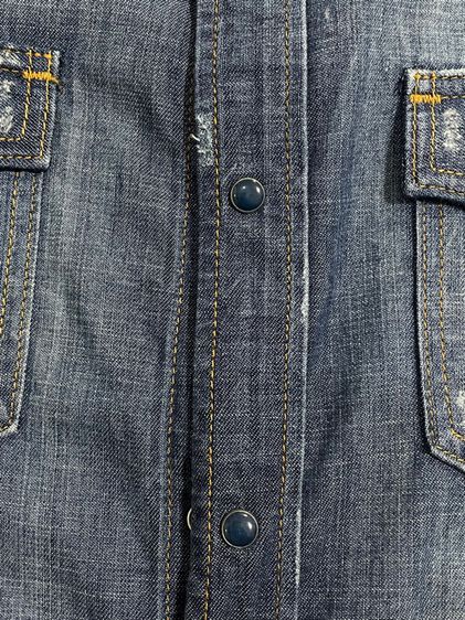 เสื้อเชิ้ตยีนส์บาง TRUE RELIGION รูปที่ 8