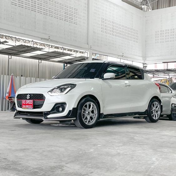 Suzuki Swift 2018 1.2 GLX Sedan เบนซิน ไม่ติดแก๊ส เกียร์อัตโนมัติ ขาว รูปที่ 3