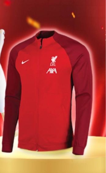 เสื้อยืด ผู้ชาย แดง เสื้อ แจ็คเก็ต ลิเวอร์พูล Nike LFC แท้ ใหม่