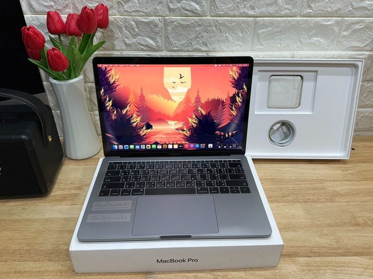 Apple Macbook Pro 13 Inch แมค โอเอส 8 กิกะไบต์ อื่นๆ ไม่ใช่ MacBook Pro 13.3-inch,2017 Two Thunderbolt 3 ports Ram8gb SSD128gb SpaceGray