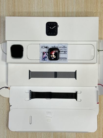 สแตนเลส ดำ Apple watch series8 41mm