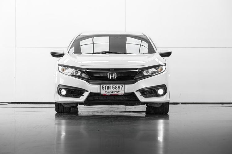 Honda Civic 2016 1.5 Turbo Sedan เบนซิน ไม่ติดแก๊ส เกียร์อัตโนมัติ ขาว รูปที่ 4