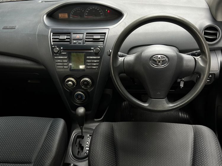 Toyota Vios 2008 1.5 E Sedan เบนซิน ไม่ติดแก๊ส เกียร์อัตโนมัติ ดำ รูปที่ 4