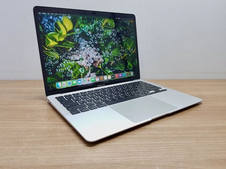 Apple Macbook Air แมค โอเอส 8 กิกะไบต์ อื่นๆ ไม่ใช่ MacbookAir (Retina 13-inch, 2020) i3 1.1Ghz SSD 256Gb Ram 8Gb สีเงิน ครบกล่อง ราคากันเอง