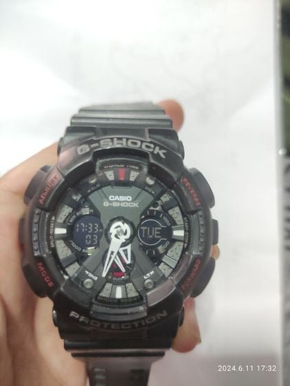 ดำ นาฬิกา G-Shock ของแท้ มือ2
รุ่น : GA-120 
