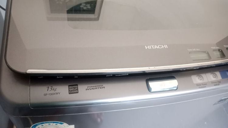 Hitachi เครื่องซักผ้าสภาพดี13กก.ฝาบน