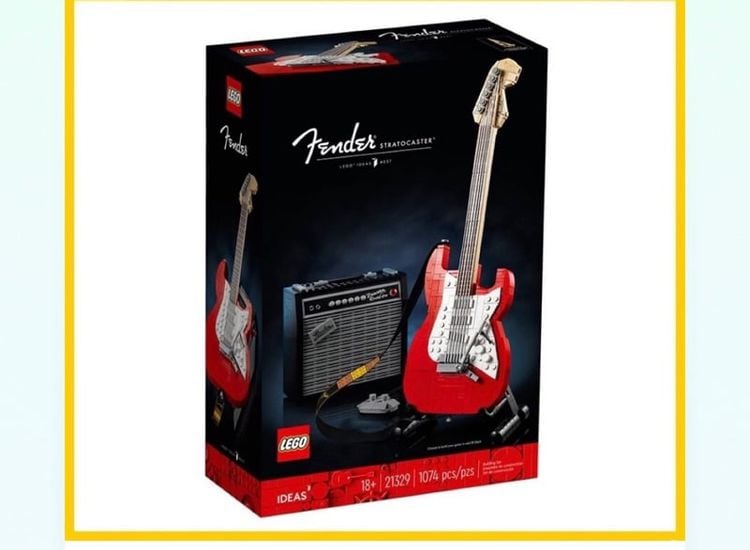 โมเดลรถสะสม เลโก้ LEGO Exclusives 21329 Fender Stratocaster
