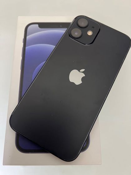 ขาย iphone 12mini 256gb สีดำ ศูนย์ไทย สภาพสวย จอแท้ แบตแท้ สแกนใบหน้าได้ รีเซ็ตได้ ไม่ติดไอคราว ใช้งานดี อุปกรณ์ครบกล่อง 