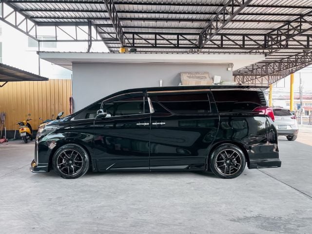 Toyota Alphard 2019 2.5 Van เบนซิน ไม่ติดแก๊ส เกียร์อัตโนมัติ ดำ รูปที่ 1