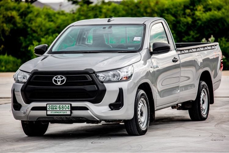 Toyota Hilux Revo 2020 2.4 Entry Pickup ดีเซล ไม่ติดแก๊ส เกียร์ธรรมดา เทา