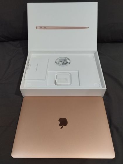 Macbook Air M1 Ram 8 SSD 256gb สี Gold (rose gold) แบต 93 สภาพสวยไร้รอย
