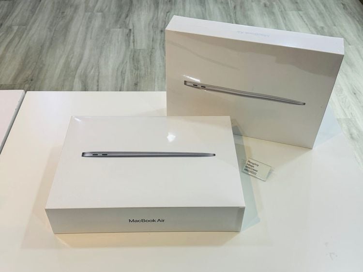Apple แมค โอเอส 8 กิกะไบต์ USB ใช่ MacBook Air M1 256 ศูนย์ไทย ของใหม่ สี Space Gray  Silver ประกันศูนย์ไทย 1 ปีเต็ม 25900 บาท 