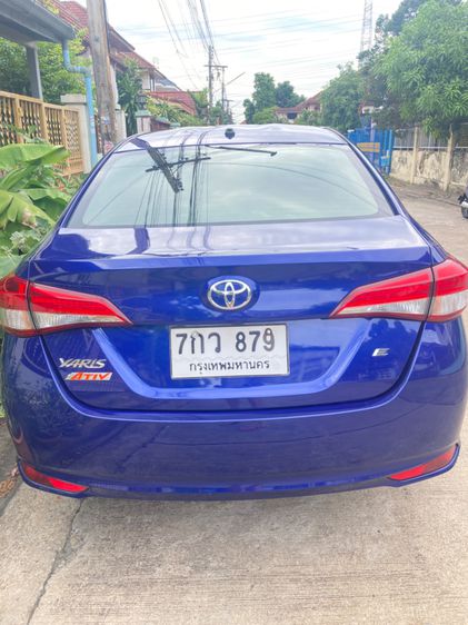 Toyota Yaris ATIV 2018 1.2 E Sedan เบนซิน ไม่ติดแก๊ส เกียร์อัตโนมัติ น้ำเงิน รูปที่ 4