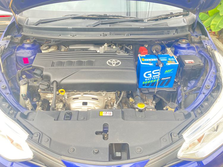 Toyota Yaris ATIV 2018 1.2 E Sedan เบนซิน ไม่ติดแก๊ส เกียร์อัตโนมัติ น้ำเงิน รูปที่ 2