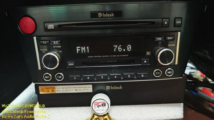 mcintosh เครื่องเล่น cd md รูปที่ 2