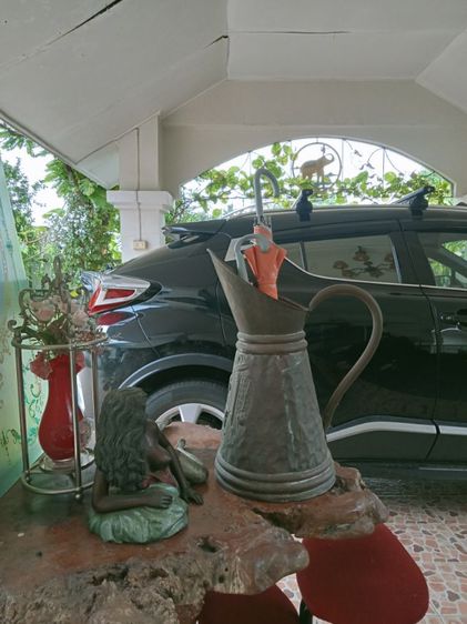 งานอังกฤษ..ถังทองแดงลายนูนใส่ของใช้ขนาดใหญ่เก่าโบราณ รูปที่ 2