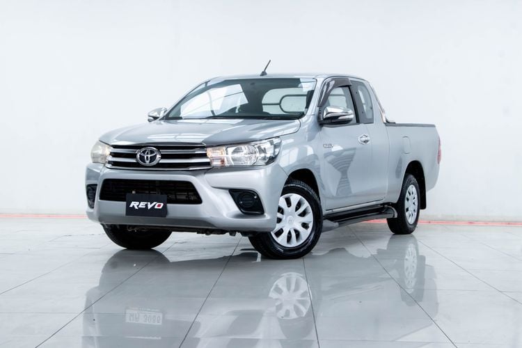 Toyota Hilux Revo 2016 2.4 J Plus Pickup ดีเซล ไม่ติดแก๊ส เกียร์ธรรมดา เทา รูปที่ 4