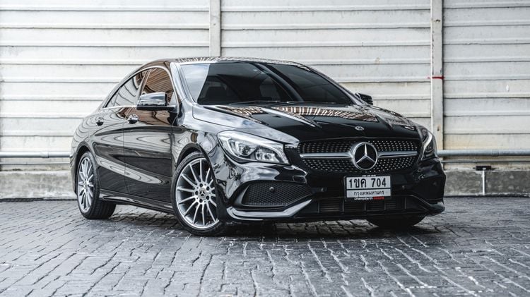 Mercedes-Benz CLA-Class 2018 CLA250 AMG Sedan เบนซิน ไม่ติดแก๊ส เกียร์อัตโนมัติ ดำ รูปที่ 1