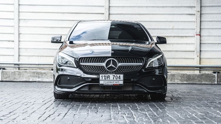Mercedes-Benz CLA-Class 2018 CLA250 AMG Sedan เบนซิน ไม่ติดแก๊ส เกียร์อัตโนมัติ ดำ รูปที่ 2