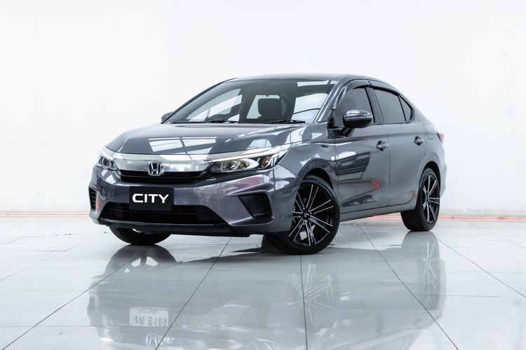 Honda City 2020 1.0 S Sedan เบนซิน ไม่ติดแก๊ส เกียร์อัตโนมัติ เทา รูปที่ 4