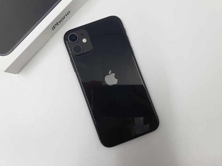64 GB 🍫 iPhone 11 64GB Black 🍫 🍩 อย่าช้า❗️ i11 ศูนยไทย สภาพดี มีปกศ 2 เดือน❗️🍩