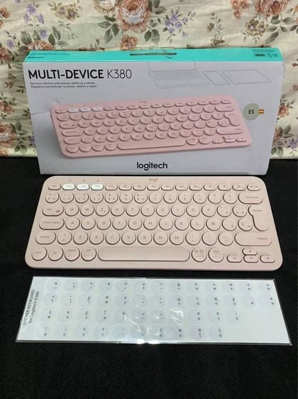 คีย์บอร์ดบลูทูธ ยี่ห้อ Logitech Multi-Device Bluetooth Keyboard K380