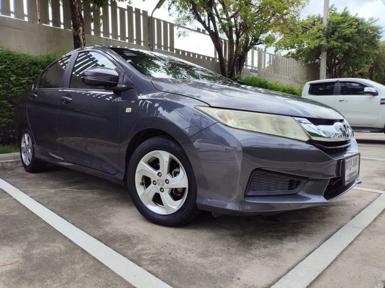 Honda City 2014 1.5 V Sedan เบนซิน ไม่ติดแก๊ส เกียร์อัตโนมัติ เทา รูปที่ 1