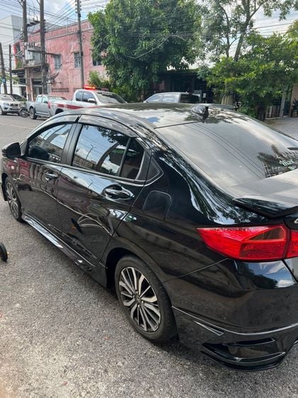 Honda City 2018 1.5 V Sedan เบนซิน ไม่ติดแก๊ส เกียร์อัตโนมัติ ดำ รูปที่ 1