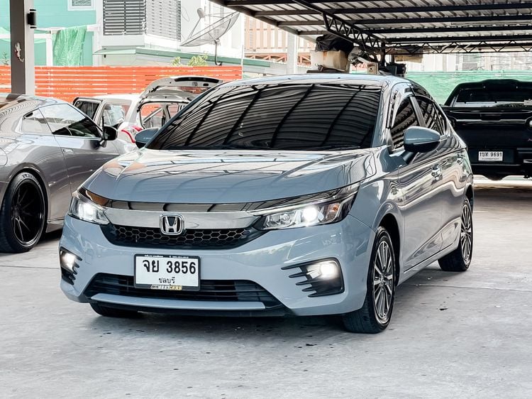 Honda City 2018 1.0 SV Sedan เบนซิน ไม่ติดแก๊ส เกียร์อัตโนมัติ เทา รูปที่ 1