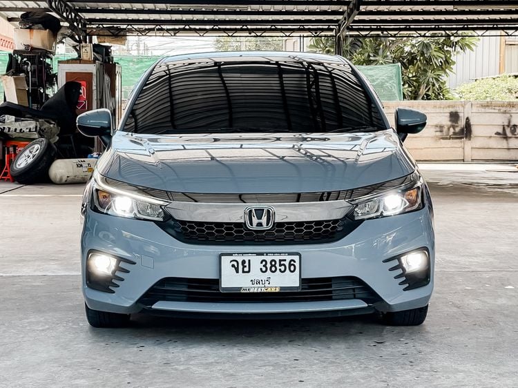 Honda City 2018 1.0 SV Sedan เบนซิน ไม่ติดแก๊ส เกียร์อัตโนมัติ เทา รูปที่ 2