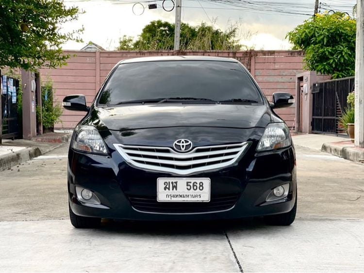 Toyota Vios 2012 1.5 G Sedan เบนซิน ไม่ติดแก๊ส เกียร์อัตโนมัติ ดำ รูปที่ 1