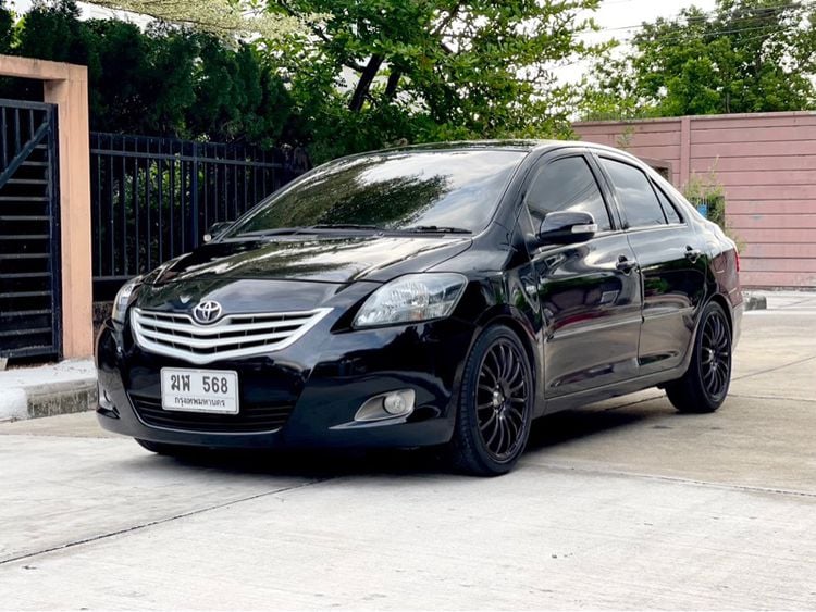 Toyota Vios 2012 1.5 G Sedan เบนซิน ไม่ติดแก๊ส เกียร์อัตโนมัติ ดำ รูปที่ 4