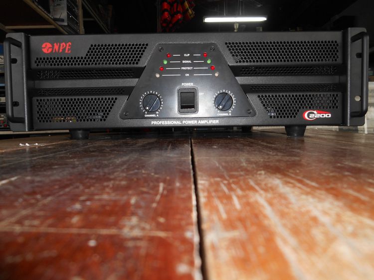 เพาเวอร์แอมป์ NPE C-2200 เครื่องขยายเสียง Power Amplifiers รูปที่ 10