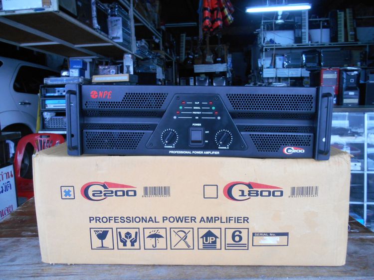 เพาเวอร์แอมป์ NPE C-2200 เครื่องขยายเสียง Power Amplifiers รูปที่ 6