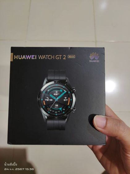 ดำ Huawei watch gt2 สวยๆ จอใหญ่ 46 mm.